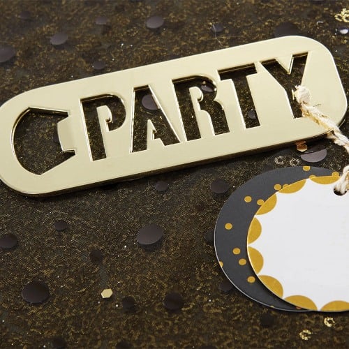 Gold Party Bottle Opener