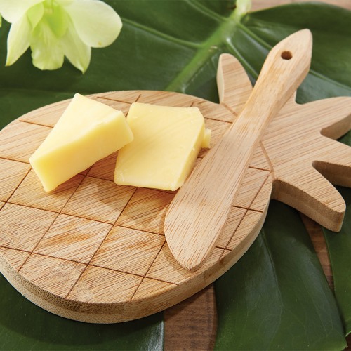 Pineapple Shaped Cheeseboard and Spreader
