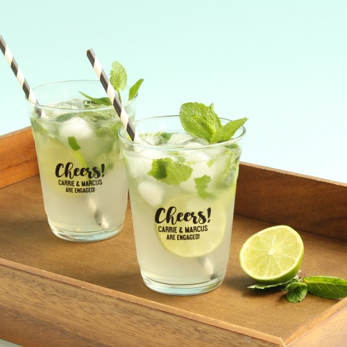 Personalized Glass Party Cup
