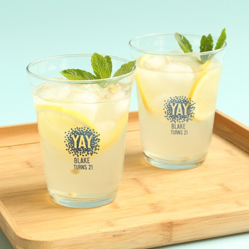 Personalized Birthday Glass Party Cup