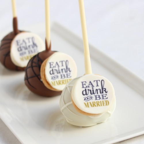 Custom Bridal Cake Pops