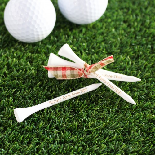Personalized Golf Tee Birthday Favors