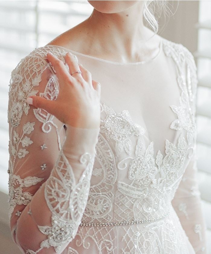 25 Must-See Wedding Dresses With Sleeves -Beau-coup Blog