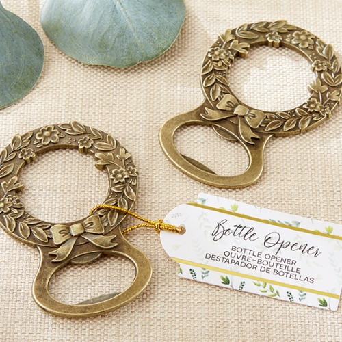 Gold Wreath Bottle Opener