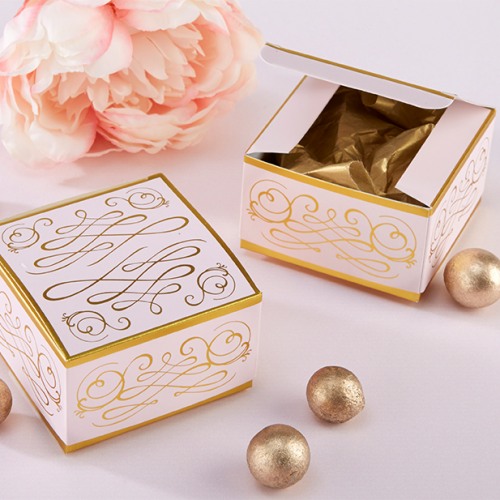 Romantic Square Favor Box