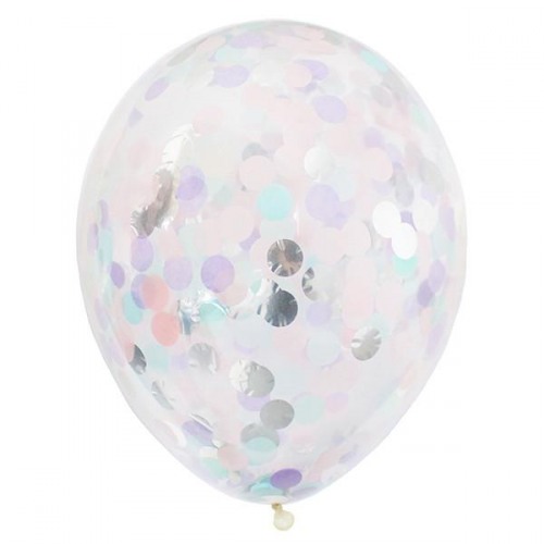 Pastel Confetti Balloon