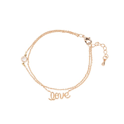 Rose Gold Love Bracelet