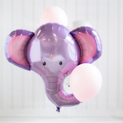 Elephant Baby Shower Balloon Decor Kit