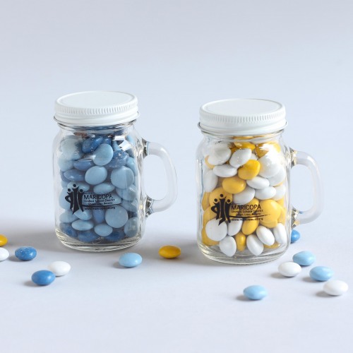 Custom Mini Mason Candy Jars