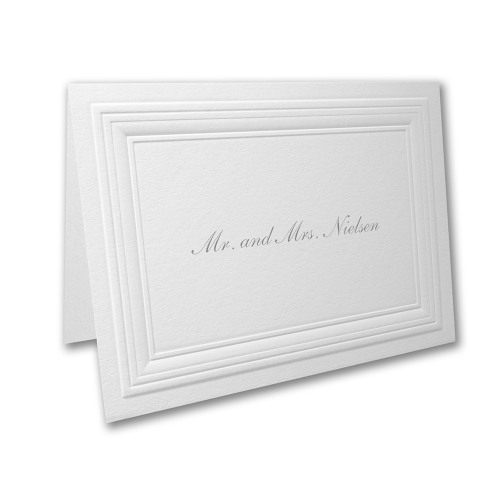Personalized Paneled Thank You Notes