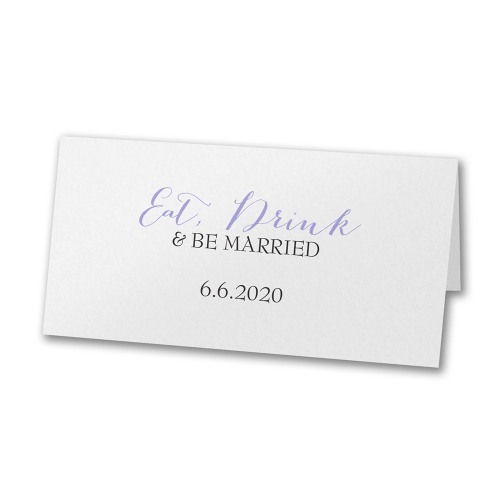 Personalized Elegant Place Cards