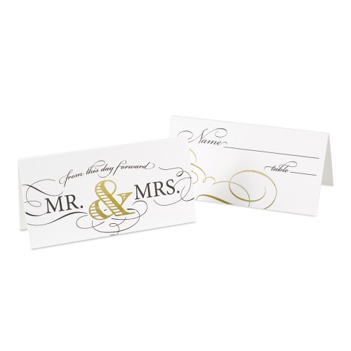 Mr. & Mrs. Place Cards