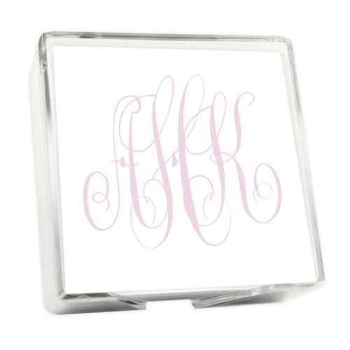Personalized Henley Watercolor Monogram Notepad