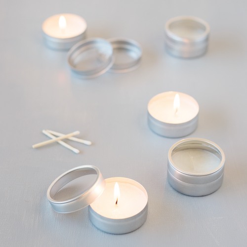 mini candle favors