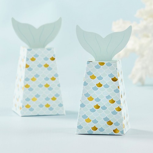 Mermaid Tail Favor Boxes