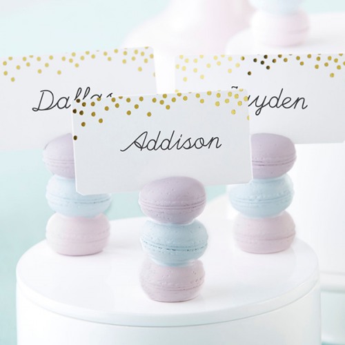Macaroon Place Card Holder
