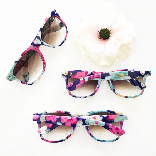 Personalized Floral Sunglasses