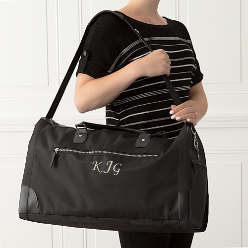 Personalized Womens Microfiber Convertible Garment Bag