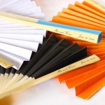 Personalized Paper Hand Fans