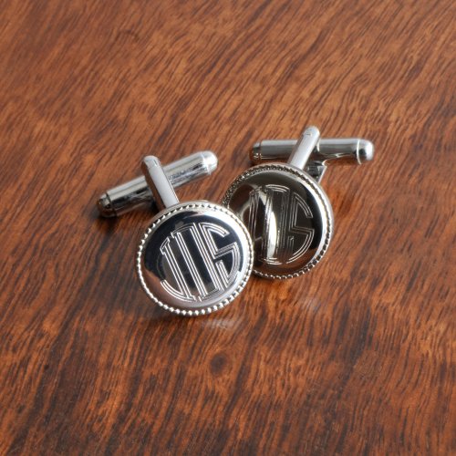 Monogrammed Cufflinks