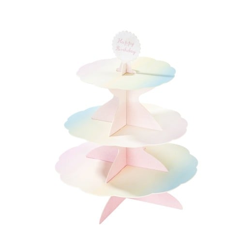 Pastel Tiered Cake Stand