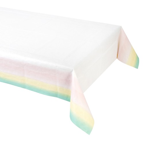 Pastel Ombre Paper Table Cover