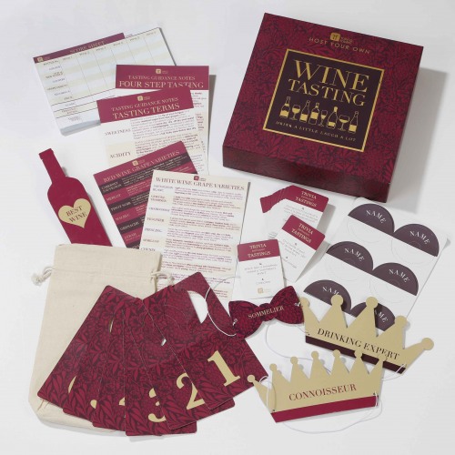Host Your Own Wine Tasting Night Game Kit