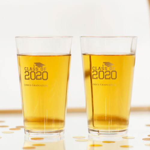 Personalized Party Pint Glass