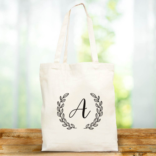 Personalized Initial Tote