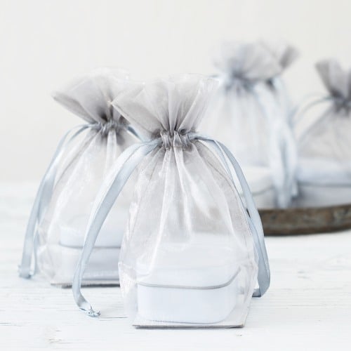 Flat Bottom Organza Bags