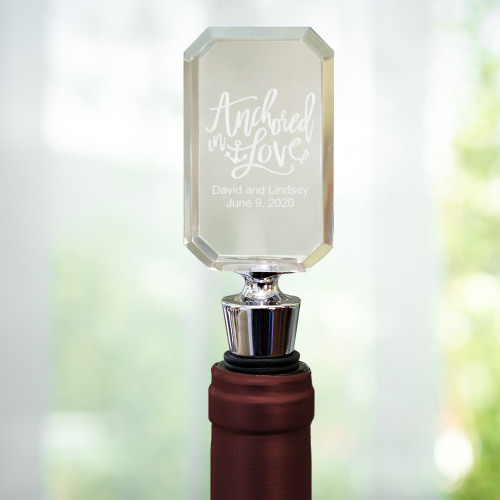 Personalized Acrylic Wine Stopper