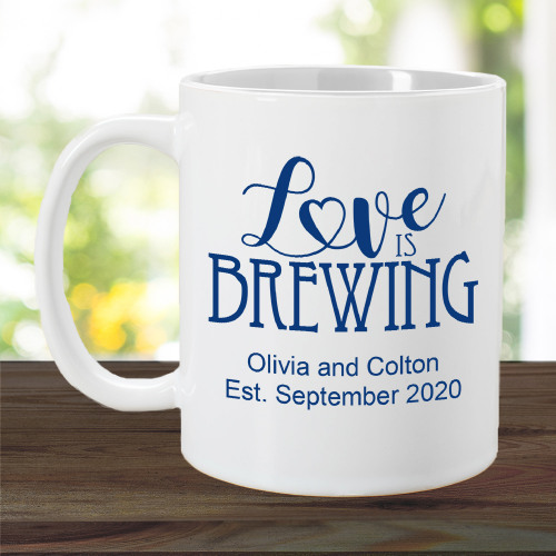 Personalized Wedding Coffee Mug