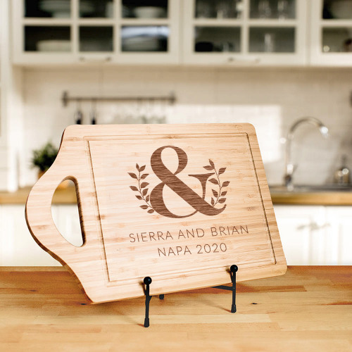 Personalized Rectangle Bamboo Cutting Board