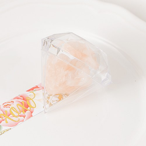 Clear Acrylic Diamond Candy Jars