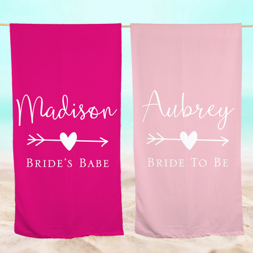 Bridal Party Beach Towel