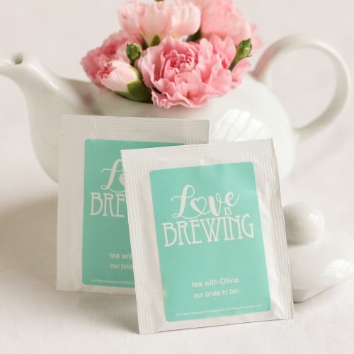 Personalized Wedding Tea Bag Favors