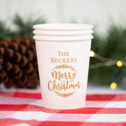Personalized Paper Party Cups