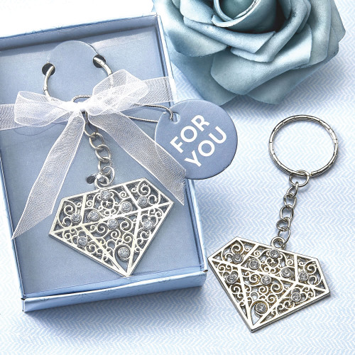 Diamond Metal Key Chain