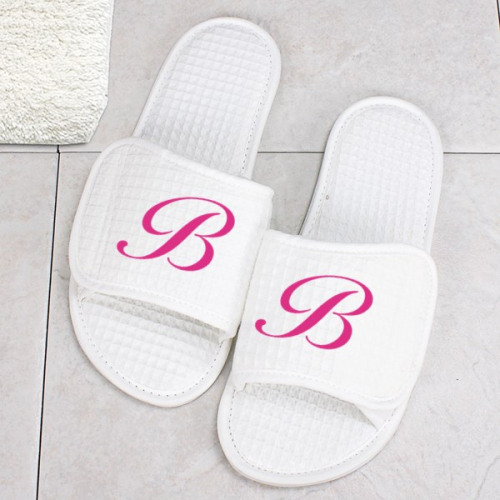 Embroidered Spa Slippers