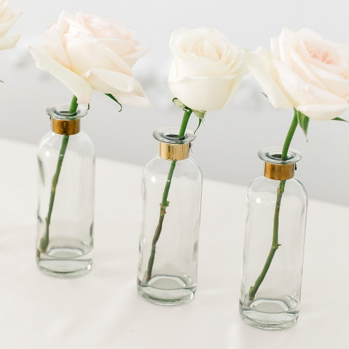 Glass Bottle Flower Vase