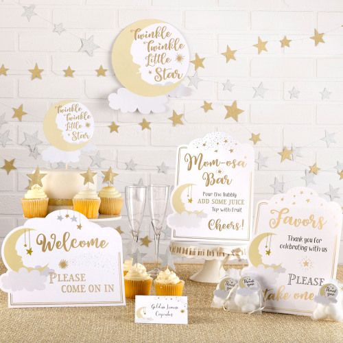 Twinkle Twinkle Little Star Baby Shower Decor Set