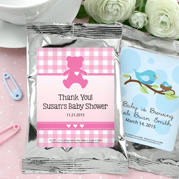 coffee baby shower favors