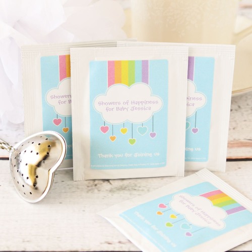Personalized Baby Shower Tea Bags