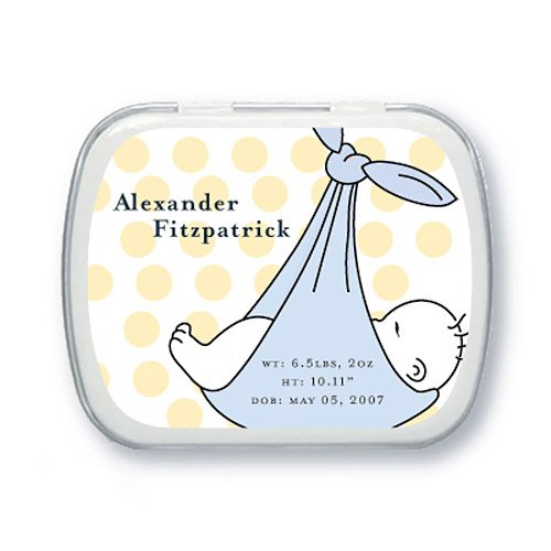 Birth Announcement Mint Tins