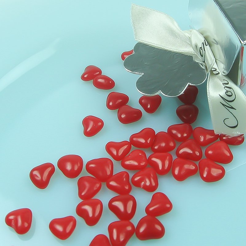 Mini Hearts Wedding Favor Candy