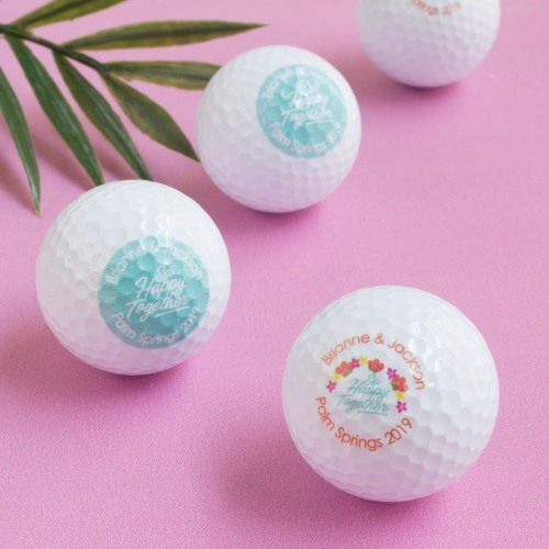 Personalized Wedding Golf Balls