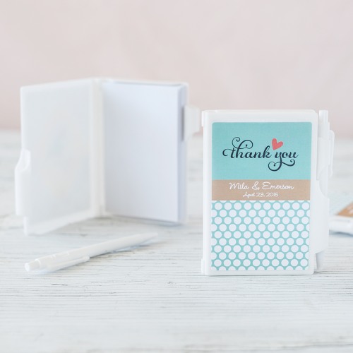 Personalized "Love Notes" Notepad Favors
