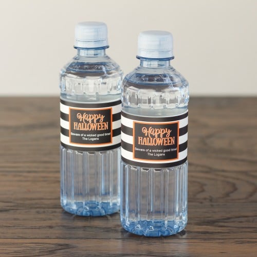 Personalized Holiday Water Bottles