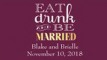 Eat Drink Be Married