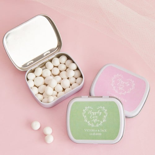 Exclusive Wedding Collection Personalized Mint Tins